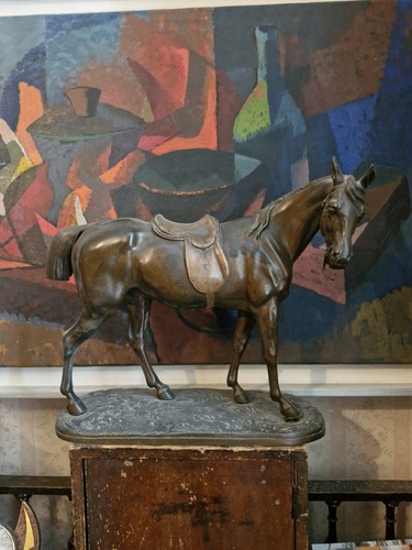 Régule cheval signé emile - régule,