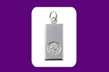 Pendentif lingot St Christophe