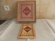 LE JEU DE JACQUET EN BOIS
