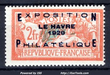 FRANCE EXPO PHILA DU HAVRE N°