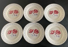 6 Assiettes plates BADONVILLER