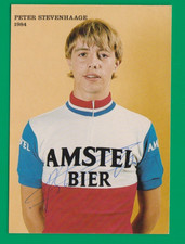 CYCLISME carte cycliste PETER