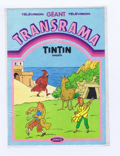 Tintin hergé transrama - hergé,