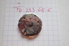 FE 233-68-E : Balancier coq, rouage, ancre et platine