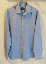 Chemise vichy bleue  coton