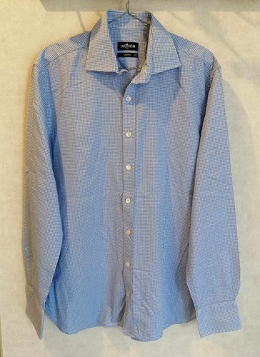 Chemise vichy bleue - , coton