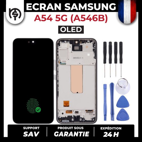 Ecran oled vitre - vitre, sur