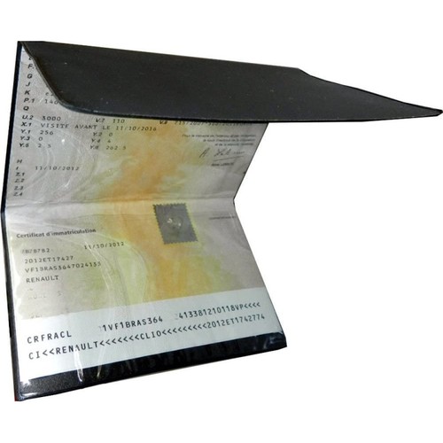Etui pour carte grise 3 - pour,