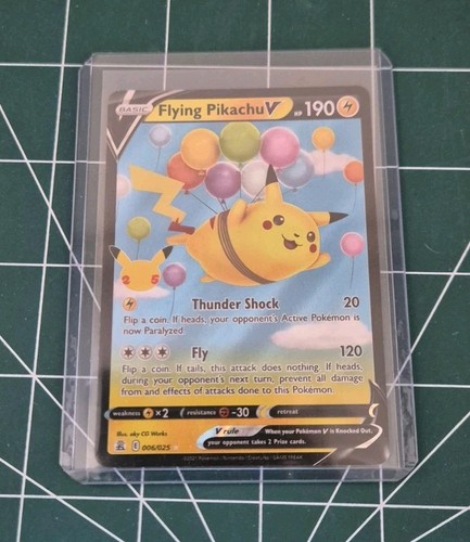 Carte pokémon pikachu volant - pikachu,