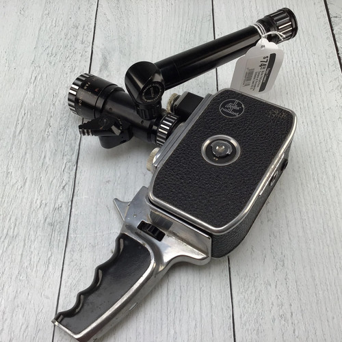 Bolex paillard 8mm camera - 8mm, w/