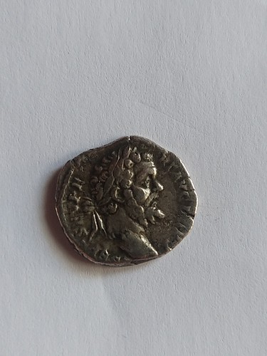 Monnaie romaine denier septime - romaine,