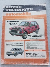 Rta Revue Technique Automobile Etai N°454 Citroën Lna Renault 18 Turbo 1985