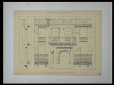 PARIS, 55 RUE CARDINET - 1895