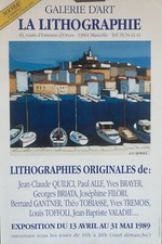 AFFICHE ORIGINALE – GALERIE