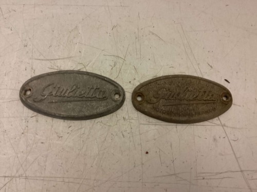Paire plaques pour couvre - de,