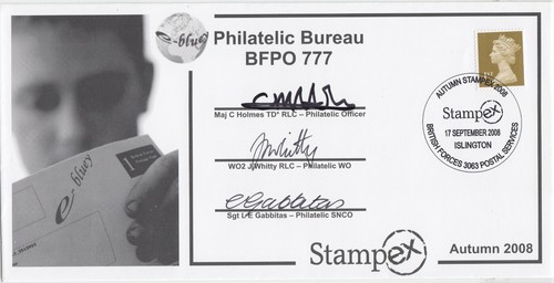 Philatelic bureau signed bfps - philatelic,