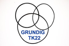 Courroies set grundig tk22 - courroies,