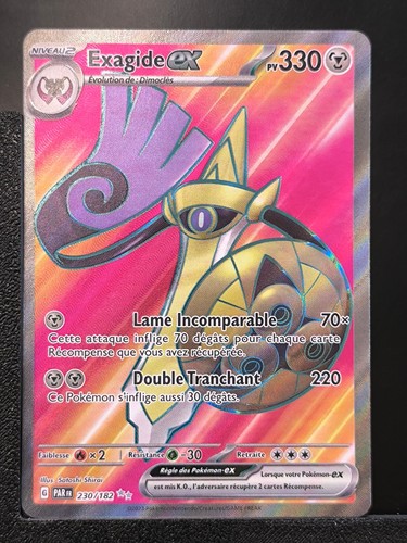 Carte pokémon exagide - pokémon,