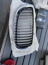 2 GRILLE DE CALANDRE CHROME + NOIR BMW SERIE 3 E92 COUPE + E93 CABRIOLET PHASE 1