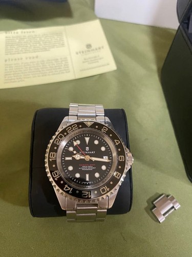 Steinhart ocean ceramic gmt - steinhart,