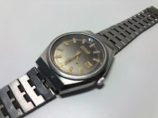 Vintage Montre Duward Incabloc Automatique - Date Acier - Pour Collectionneurs