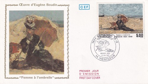 Enveloppe 1er jour timbre 1987 - enveloppe,