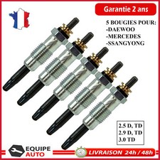 5 Bougie de préchauffage pour MERCEDES T1 2.8 2.9 D 210D 310D 410D 250 290 GD