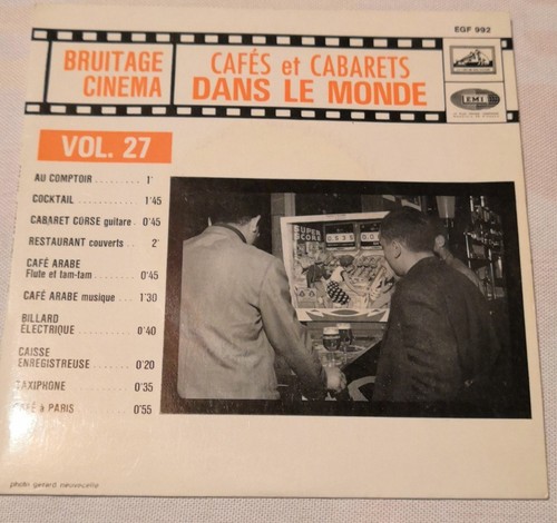 Bruitage cinema vol cafes - cinema, 27*cafes