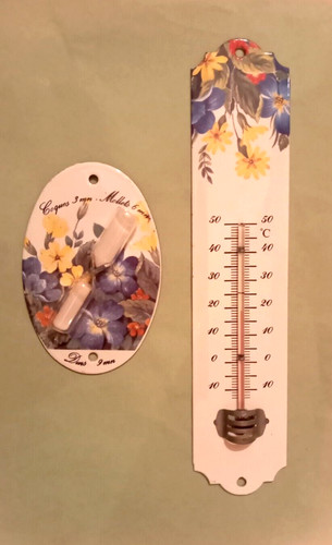 Enamel thermometer enameled - +,