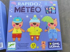 Jeu Djeco Rapido Météo 3-6ans Cool School Jeu De Mémoire Auditive