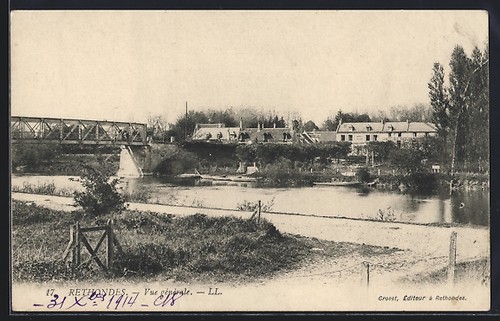 Cpa rethondes vue - rethondes,,