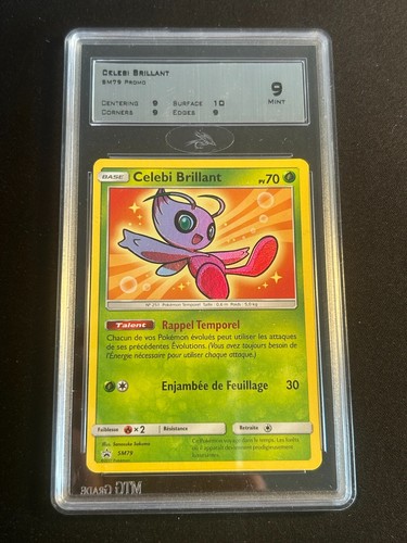 Carte pokémon celebi - carte,