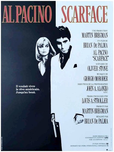 Scarface affiche cinéma - affiche,
