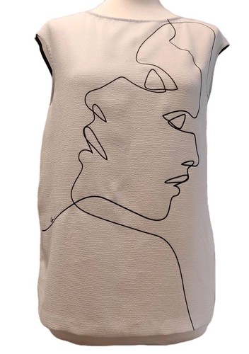 Cop copine womens white top - copine,