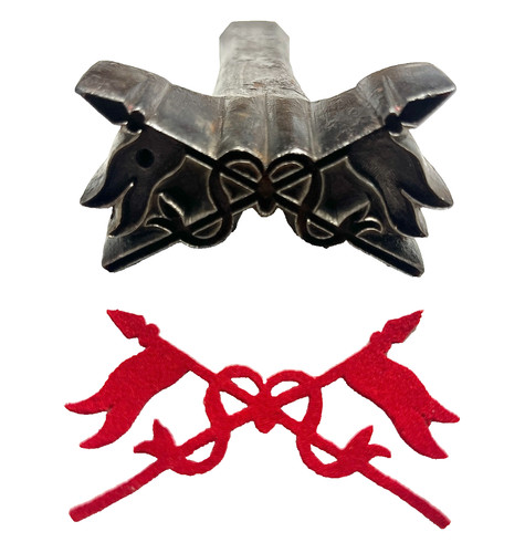 Insigne bonnet police à - insigne, de