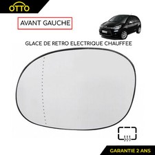 MIROIR glace de rétroviseur Avant Gauche Degivrant pour C2 C3 206 1007 = 8151.CG