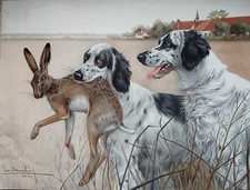 ANCIENNE LITHOGRAPHIE LEON