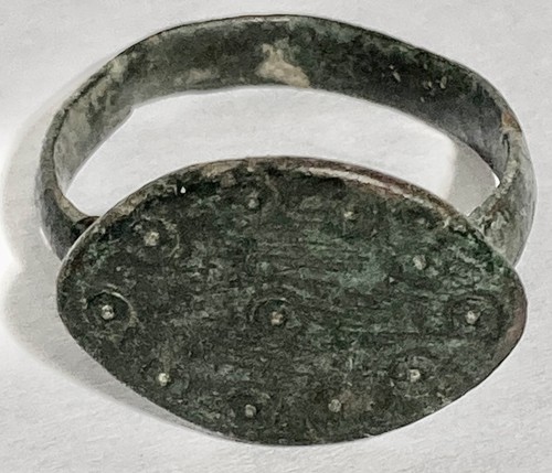 Bague antique gallo - gallo, romaine