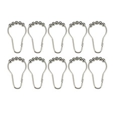 10pcs Anneau rideau douche