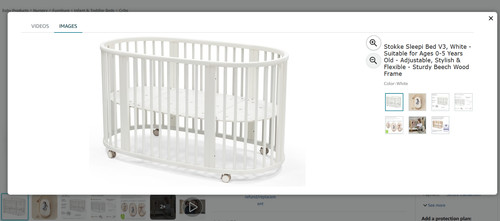 Stokke sleepi bed white - bed,,
