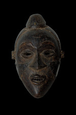 Rare Masque de guérison Yombe