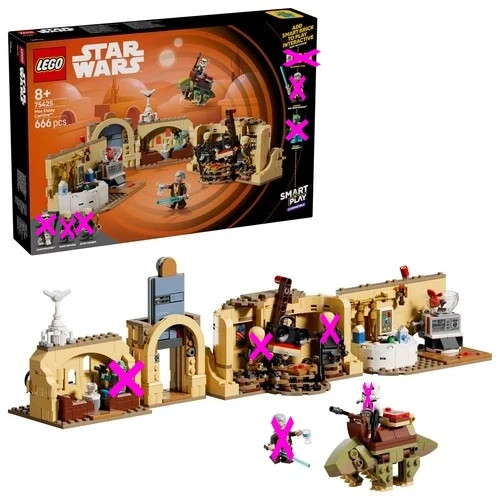 Lego star wars 75425 - star, mos