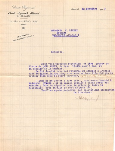 1923 credit agricole mutuel - 1923,