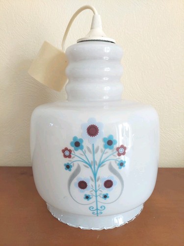 Suspension opaline blanche - suspension,