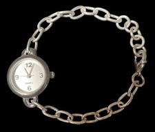 MONTRE A QUARTZ BRACELET CHAINE MÉTAL CHANGER LES PILES