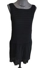 Superbe Robe Fluide Noir Repetto 38 Jamais Porté 