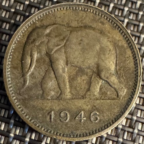 Piece francs congo belge - 2,