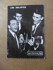 LES SOLISTES - AUTOGRAPHE - SIGNATURE  - ORIGINAL , NO COPIE . AUTOGRAPHISTE