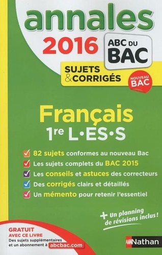 Annales abc bac 2016 - annales,