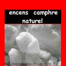 encens camphre naturel - magie blanche - protection - sachet de 30 g